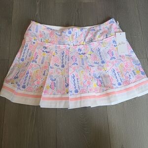 Nwt Lilly Pulitzer Drewlyn Skort Summer Serenade Size 6